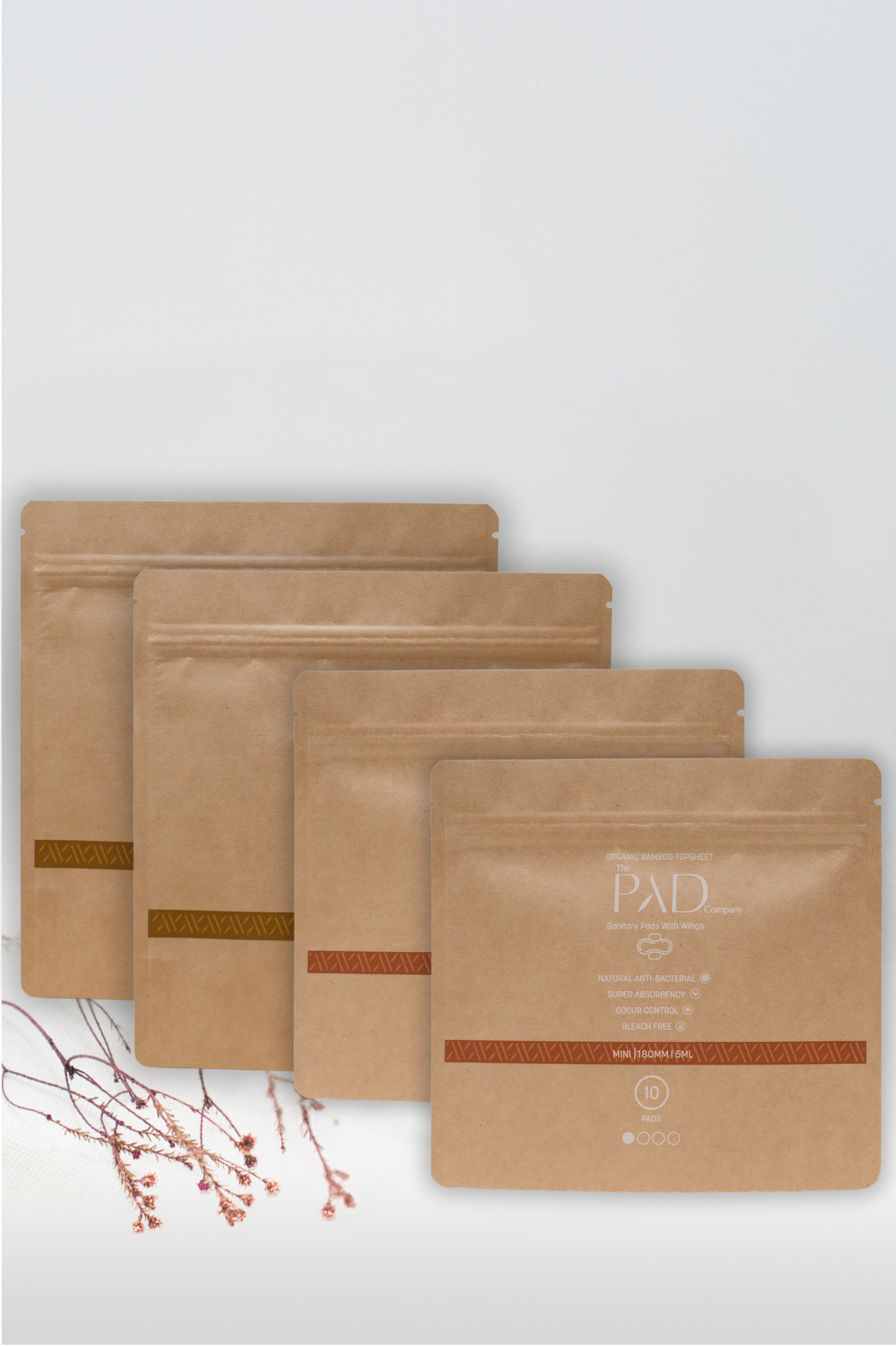 Combo Pack 40 Pads (Mini & Day) Ultrathin Pads With Wings